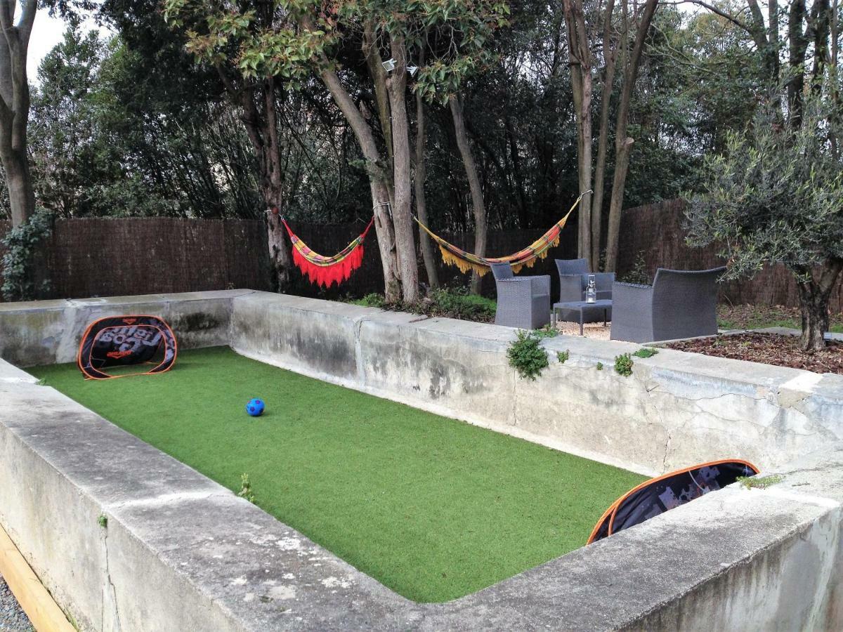 Au Vieux Lavoir Avec Parking Prive, Jardin , Climatisation, A 500 M De La Cite Carcassonne Luaran gambar