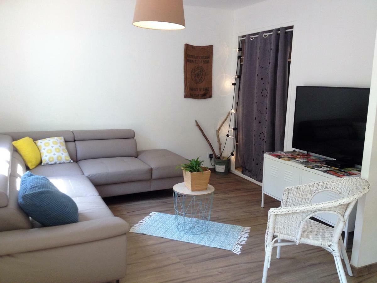 Au Vieux Lavoir Avec Parking Prive, Jardin , Climatisation, A 500 M De La Cite Carcassonne Luaran gambar